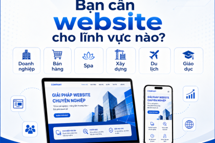 Thiết kế website doanh nghiệp chuyên nghiệp.
